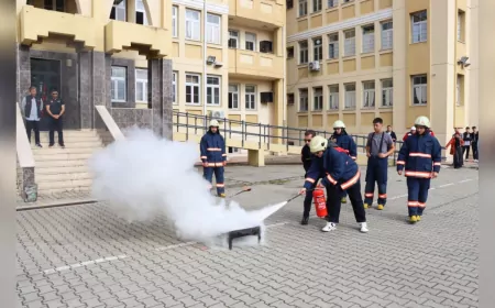 13 Ekim Dünya Afet Risklerinin Azaltılması Günü’nde Yalova’da Gerçek Tatbikat