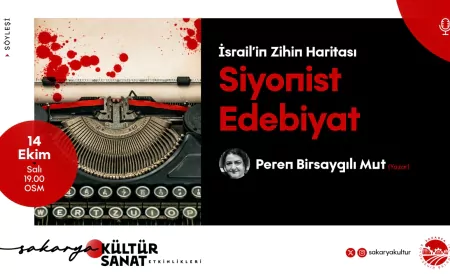 “İsrail’in Zihin Haritası: Siyonist Edebiyat” Söyleşisi OSM’de Gerçekleşecek