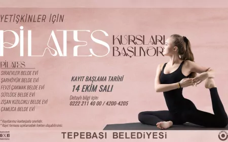 Tepebaşı Belediyesi’nden Yetişkinlere Pilates Kursu