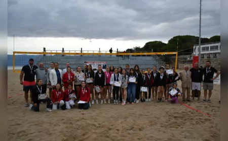 Balıkesir’de Kız Çocuklarına Voleybol Coşkusu