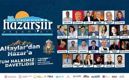 28. Uluslararası Hazar Şiir Akşamları Elazığ’da Başlıyor