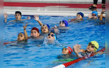 Beykoz’da Çocuklar Yüzerek Büyüyor, Sporla Güçleniyor