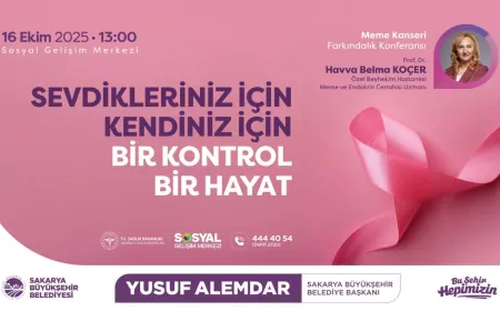 Bir Kontrol, Bir Hayat: Meme Kanserine Karşı SGM’de Farkındalık Konferansı