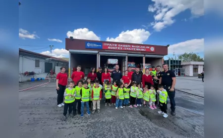 Kocaeli’de Bin 252 Öğrenci İtfaiyeciliği Yerinde Öğrendi