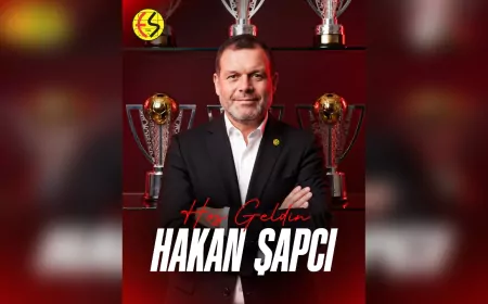 Eskişehirspor’un Yeni Teknik Direktörü Hakan Şapcı Oldu