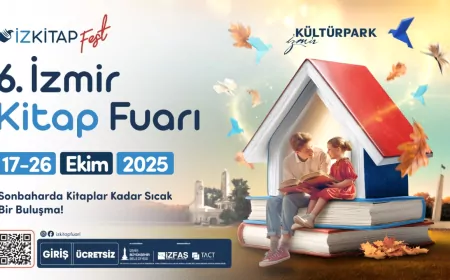 İZKİTAPFEST Başlıyor: İzmir 10 Gün Boyunca Kitap, Edebiyat ve Müzikle Dolu