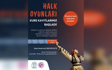 İzmir Büyükşehir’den Kadınlara Özel Halk Oyunları Kursu