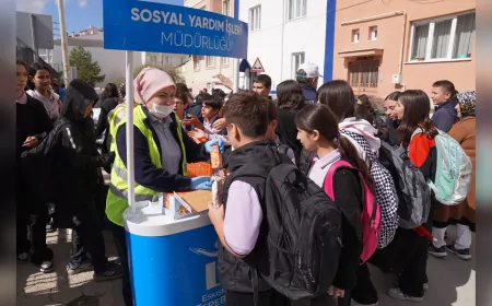 Tepebaşı Belediyesi’nden Öğrencilere Beslenme Desteği