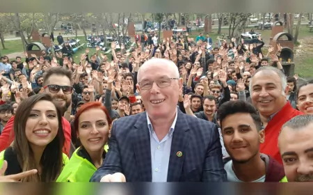 Odunpazarı Belediyesi’nden Gençlere Mangal Partili Bahar Vedası