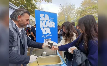 Sakarya Büyükşehir’den Üniversitelilere Sıcak Karşılama