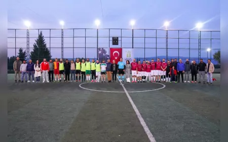 Tepebaşı Belediyesi’nde Cumhuriyet Kupası Futbol Turnuvası Başladı