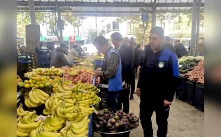Yalova Belediyesi’nden Pazaryeri ve Marketlere Sıkı Denetim