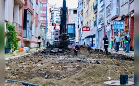 Laçin Sokak Yenileniyor: Giresun’da Modern Şehircilik Adımları