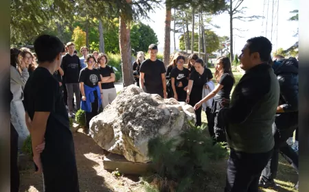 Atayurtlu Öğrencilerden Doğayla İç İçe Coğrafya Dersi