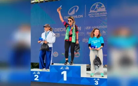 Eskişehirli Sporculardan Büyükada Yarı Maratonu’nda Çifte Zafer