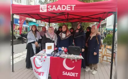 Saadet Partisi’nden çocuklar için saha çağrısı: “Sesimiz, sözümüz, umudumuz var”