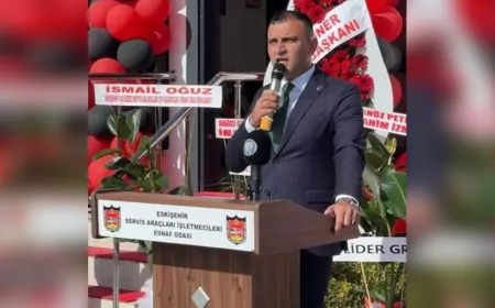 Eskişehir'de Servisçiler Odası Yeni Hizmet Binasına Kavuştu: "Birlik Varsa Dirlik Vardır"