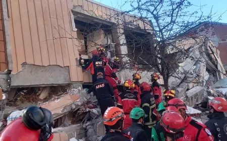Kocaeli Gebze’de Bina Kendiliğinden Çöktü: 5 Kişinin Enkaz Altında Olduğu Değerlendiriliyor