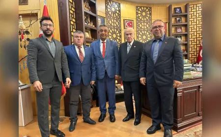 Turizm Taşımacıları Federasyonu’ndan Bahçeli’ye Ziyaret: TUR Plaka Düzenlemesine Tam Destek