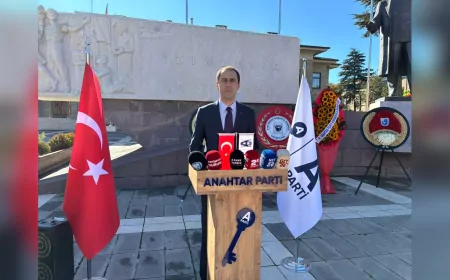 Anahtar Parti Eskişehir İl Başkanı Çağlar Ölce: “Cumhuriyet, Birlikte Başarırız Diyenlerin Eseridir”