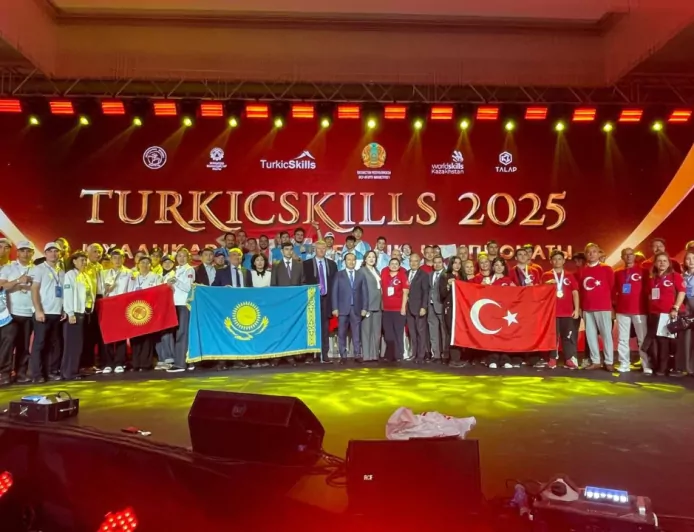Öğrencilerin Mesleki Becerileri “TurkicSkills 2025”te Buluştu