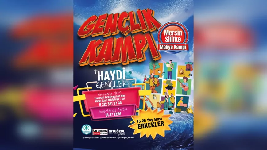Pursaklar Belediyesi’nden Gençlere Unutulmaz Gençlik Kampı Fırsatı