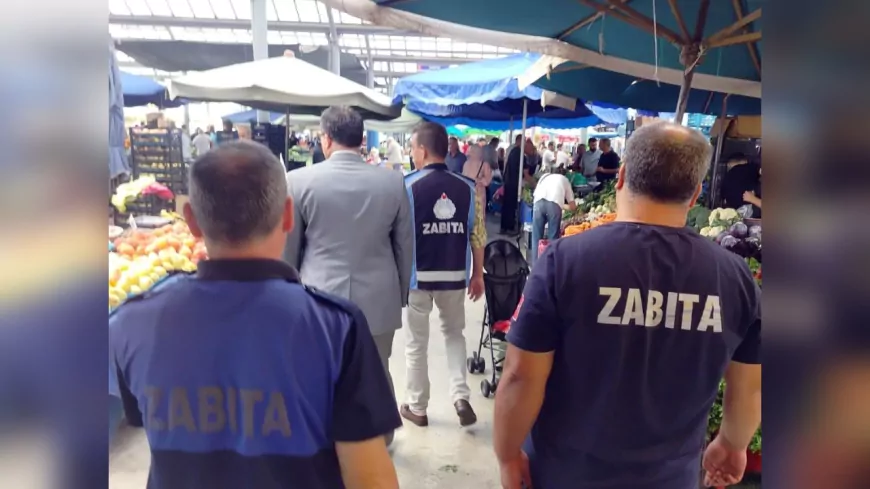 Yalova Belediyesi’nden Pazar Yerinde Fatura ve Belge Denetimi