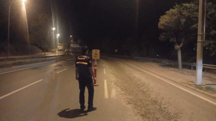 Yola Beton Dökerek Çevreyi Kirleten Firmaya 20 Bin TL Ceza