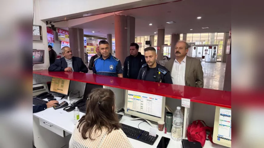 Düzce Otobüs Terminali’nde Ortak Denetim: Firmalara Uyarı