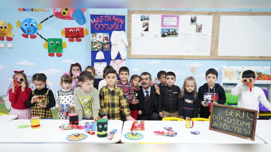 Bakan Yusuf Tekin: “Sıfır Atık Hareketi, Ekolojik Duyarlılığı ve Eğitimde Paradigma Değişimini İnşa Ediyor”