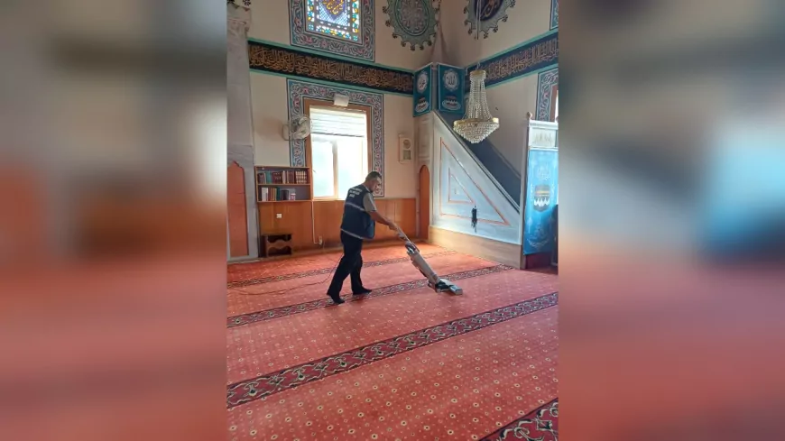 Pursaklar’da Camiler Tertemiz, İbadet Daha Ferah