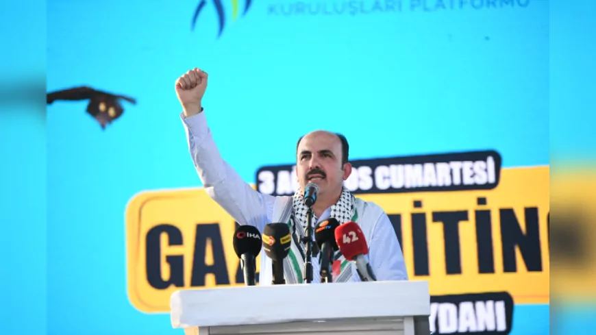 Başkan Altay’dan Gazze İçin Seferberlik Çağrısı: “İnsanlığın Onurunu Hep Birlikte Ayağa Kaldıralım”