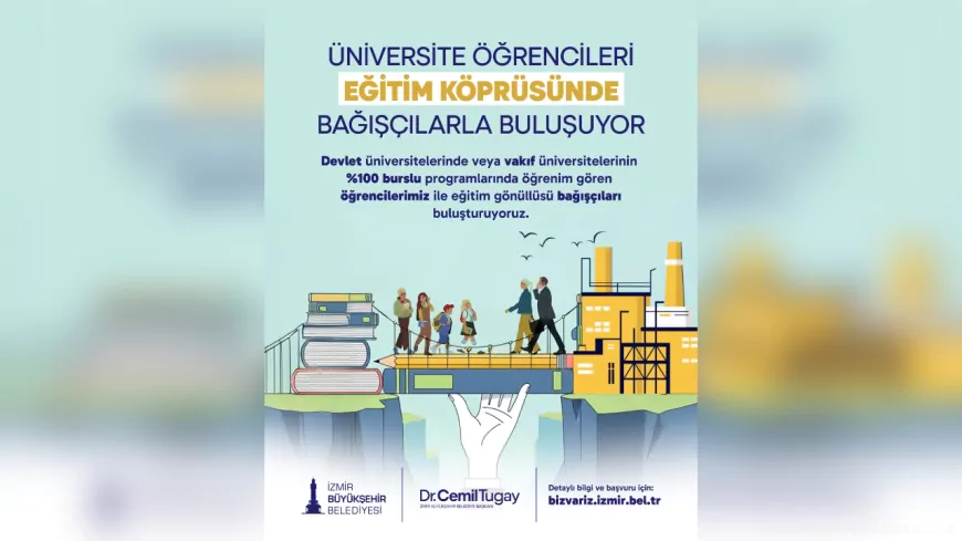 İzmir Büyükşehir Belediyesi’nden Eğitime Destek: “Eğitim Köprüsü” Başvuruları Başladı