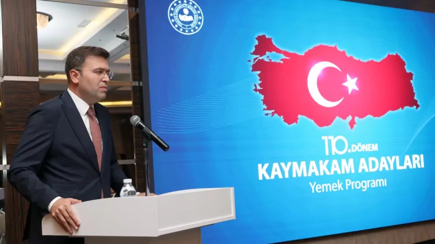 110. Dönem Kaymakam Adayları Uğurlandı