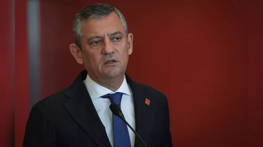 Özgür Özel'den Hükümete İsrail Eleştirisi: "Trump Korkusu Var"