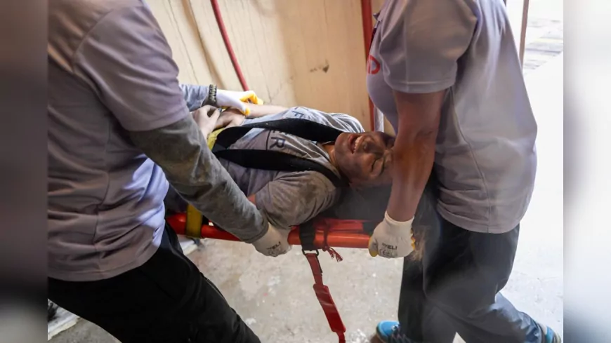6 Şubat Depremlerinin Sağlıkçıları İzmir'de Tatbikatta Buluştu