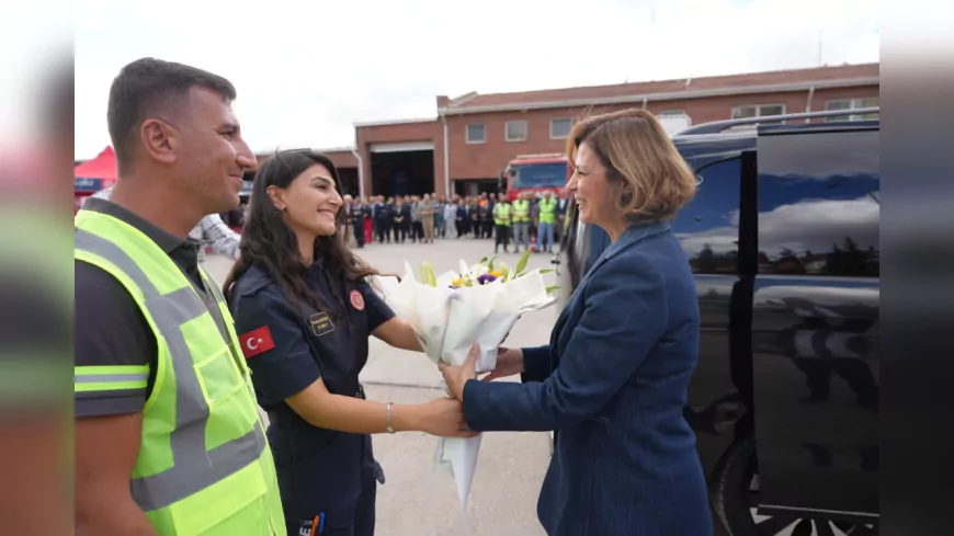 Cansipârâne Mücadeleye Vefa: Büyükşehir’den Yangın Kahramanlarına Teşekkür