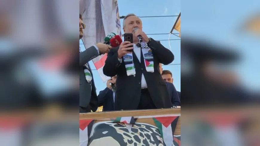 Gelecek Partisi, “Gazze İçin Umut Direniş” Mitinginde Yerini Aldı