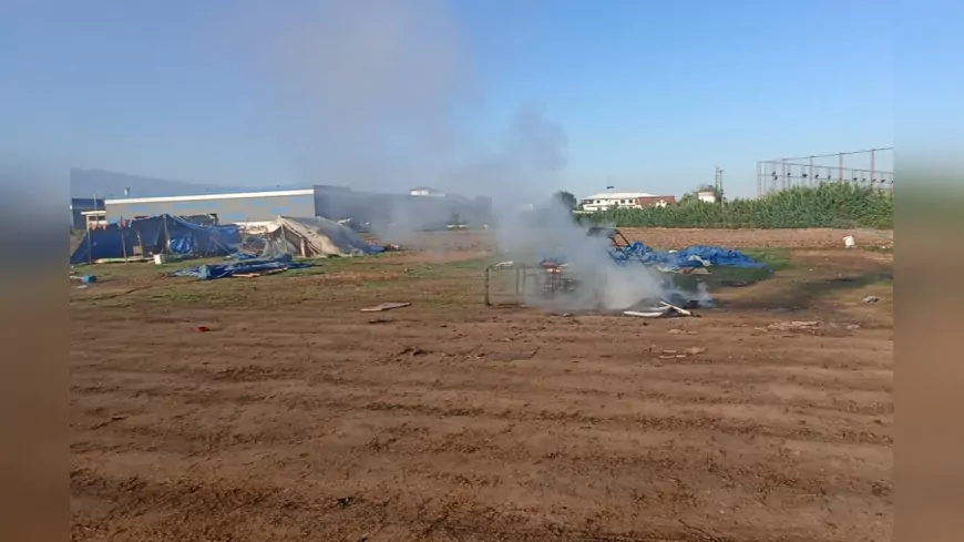 Kamuya Açık Alanda Kanepe Yakanlara Ceza