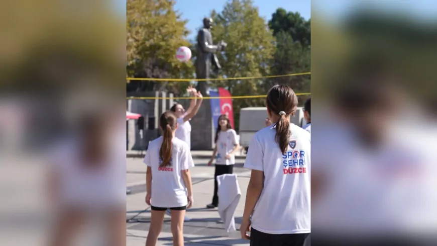 Düzce’de Amatör Spor Haftası Coşkuyla Başladı: “Spor Bir Yaşam Felsefesi Olmalı”