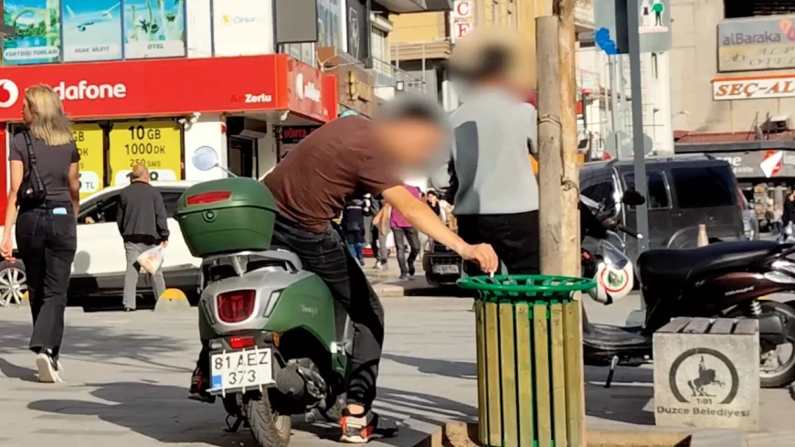 Düzce’de “Temiz Şehir” İçin Sıkı Denetim: İzmariti Yere Atana Ceza, Çöpe Atana Teşekkür