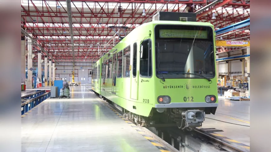BursaRay Vagonlarında LED Dönüşümüyle Yüzde 80 Enerji Tasarrufu