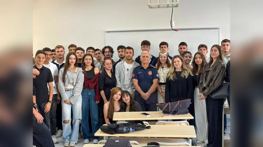 Üniversitelilere İlk Ders Yalova İtfaiyesi’nden