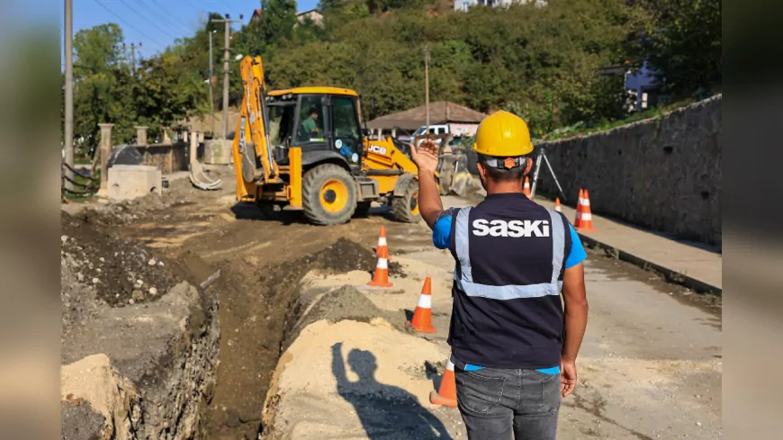 Akyazı’da Altyapı Seferberliği: 9 Bin Metrelik Hat İçin 6 Noktada Eş Zamanlı Çalışma