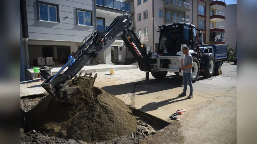 Giresun Belediyesi’nden Ulaşımı Kolaylaştıracak 100 Metrelik Merdiven Çalışması