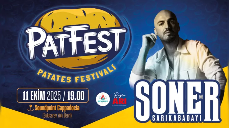 Nevşehir’de PATFEST Heyecanı: Patates Festivali Renkli Etkinliklerle Başlıyor