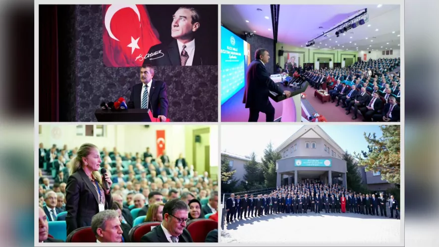 Bakan Yusuf Tekin: “Öğretmenlerle Samimi Bir İletişim ve Aile Ortamı Oluşturmaya Çalışıyoruz”