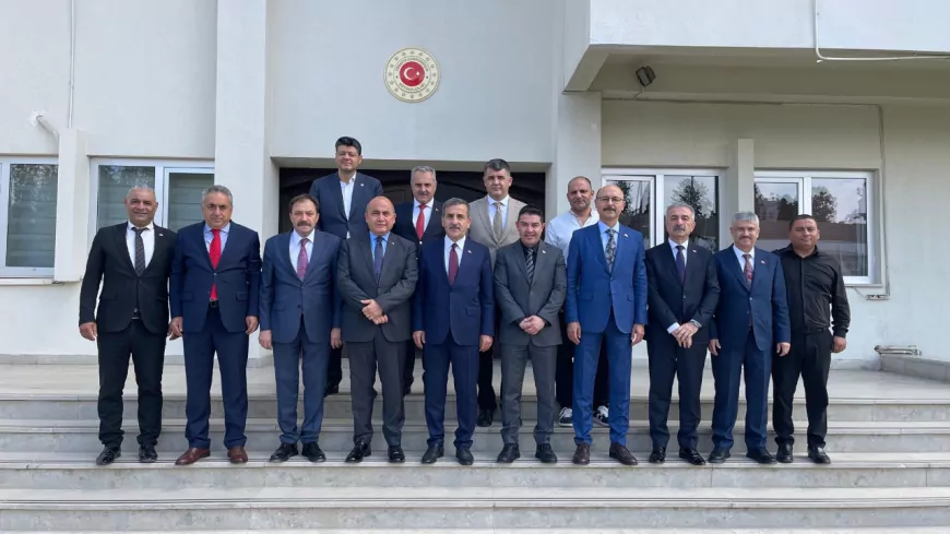 Türkiye Kamu-Sen Heyetinden Lefkoşa Büyükelçisi Ali Murat Başçeri’ye Ziyaret