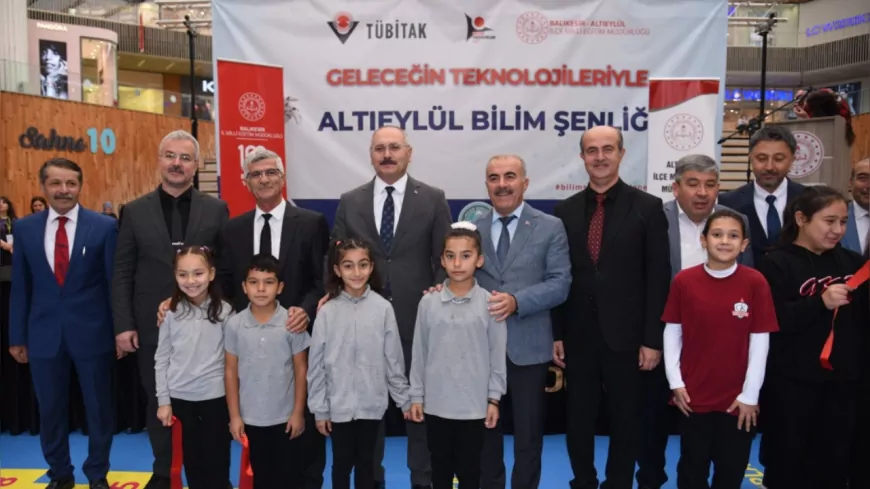 Geleceğin Teknolojileri Altıeylül'de Bilimle Buluştu