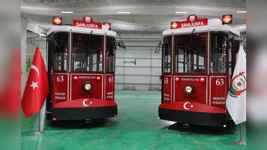 Şanlıurfa'da Divanyolu Trafiğe Kapanıyor: Nostaljik Tramvay ve Yeni Trafik Düzeni Başlıyor